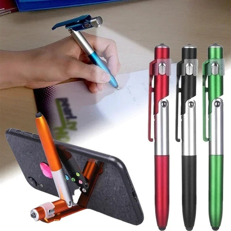 Multifunction 4 in 1 Stylus Pen