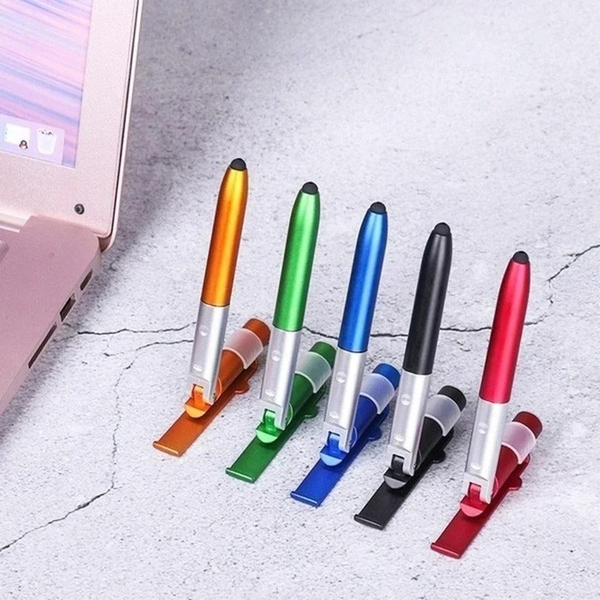 Multifunction 4 in 1 Stylus Pen